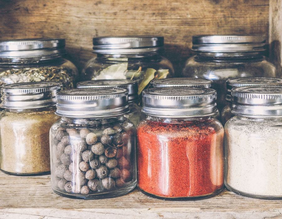 Larder Olivewood Spice Rack
