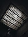 Window on ceiling in dungeon
