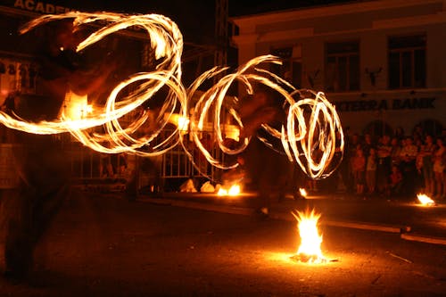 Free stock photo of dance, fire, night