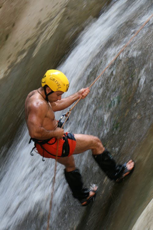 Free stock photo of climb, extrem, man