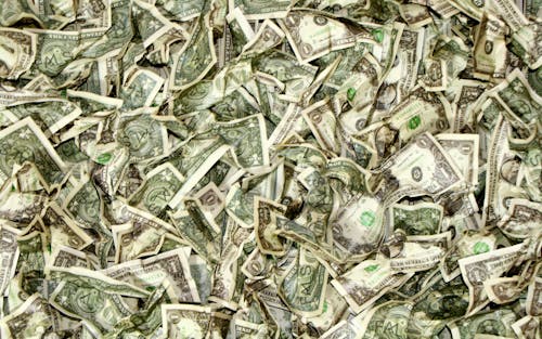 Gratis stockfoto met achtergrond, afval, amerikaanse dollars