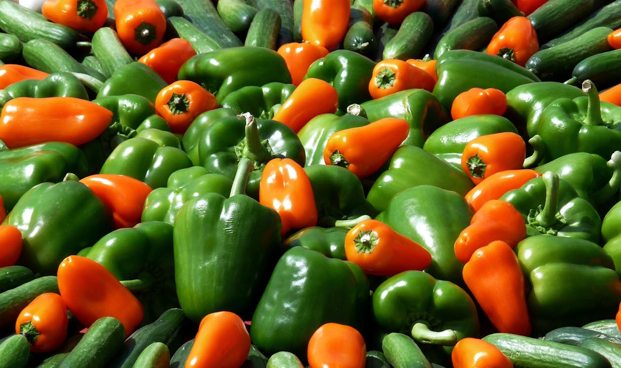Δωρεάν στοκ φωτογραφιών με λαχανικά, πιπεριές, συστατικά Φωτογραφία από στοκ φωτογραφιών