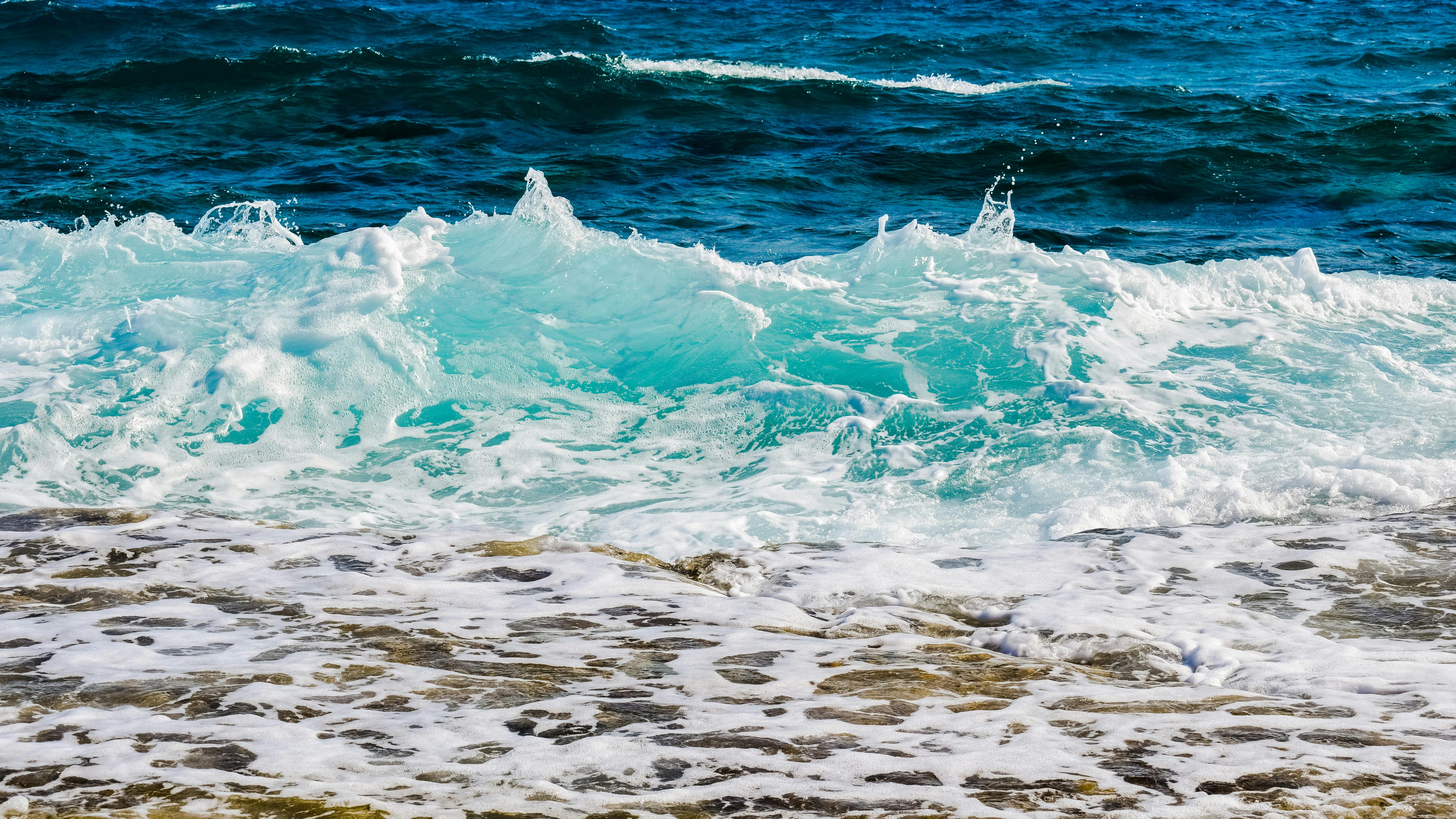 Sea Water Splash · Free Stock Photo