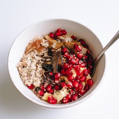 Breakfast Bowl in Close Up Shot