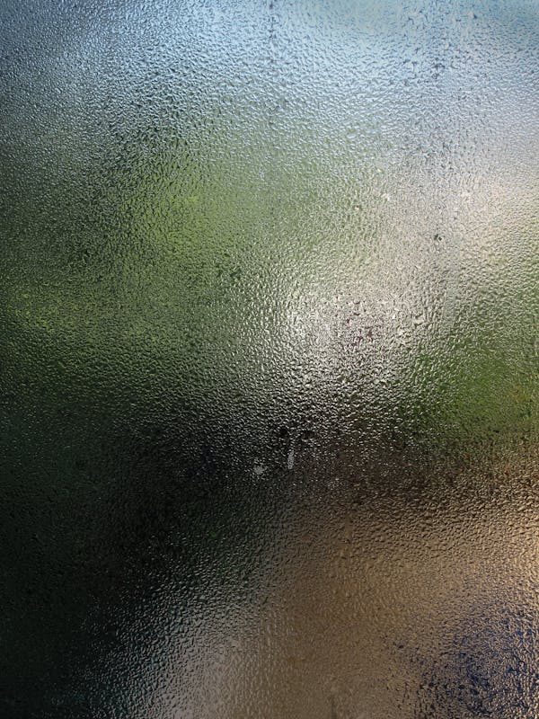 Moist Glass Window