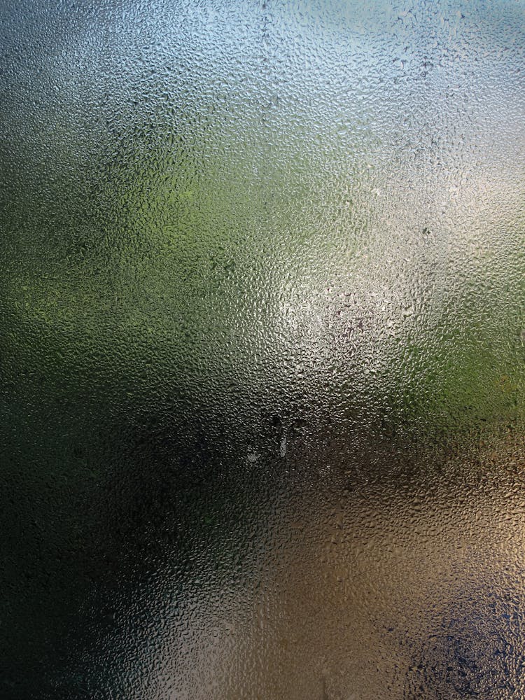 Moist Glass Window