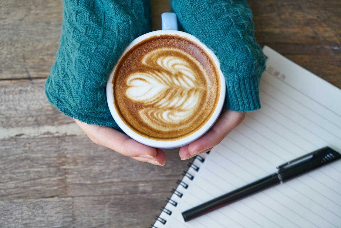 Δωρεάν στοκ φωτογραφιών με latte art, γάλα, κάτοψη Φωτογραφία από στοκ φωτογραφιών