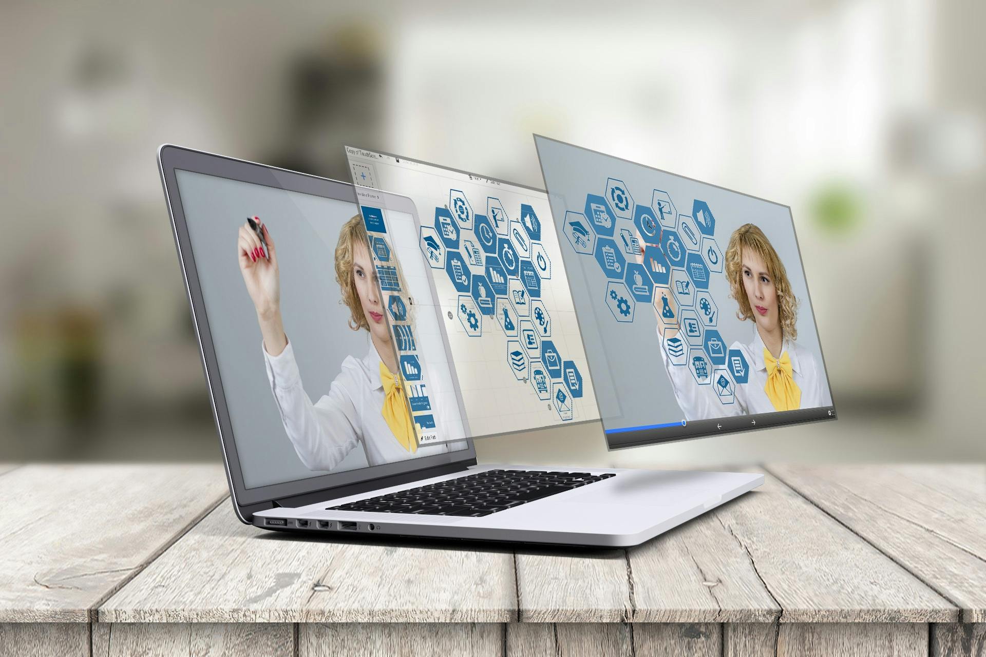 Free Stock Photo Of 3d Hologram Website 3d Presentation Ar