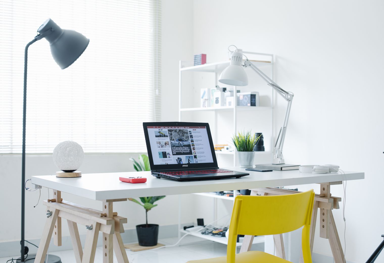 Oval — office relocation team moving desks and equipment