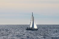 Sailboat on Sea 