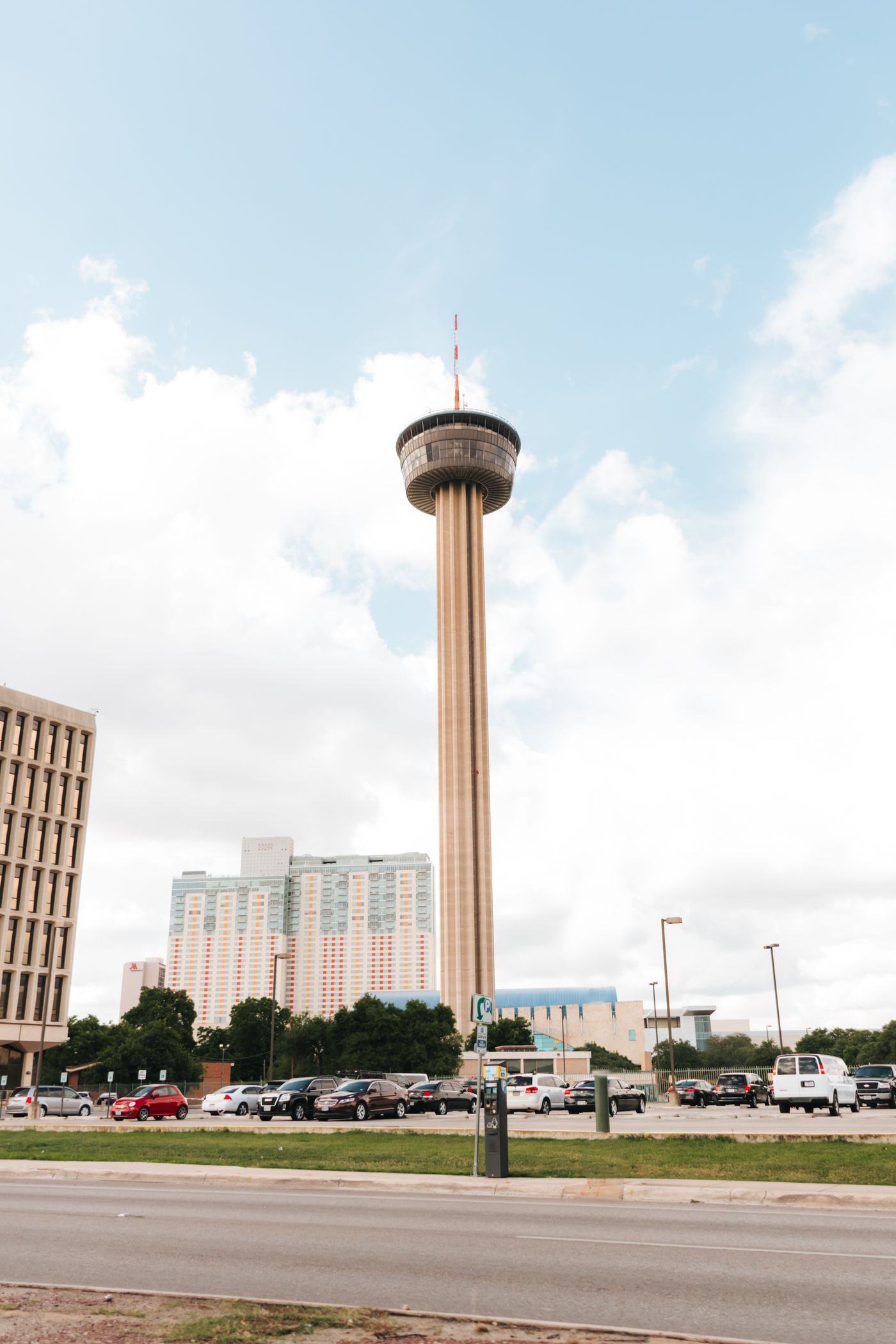 San Antonio skyline with Tower of the Americas