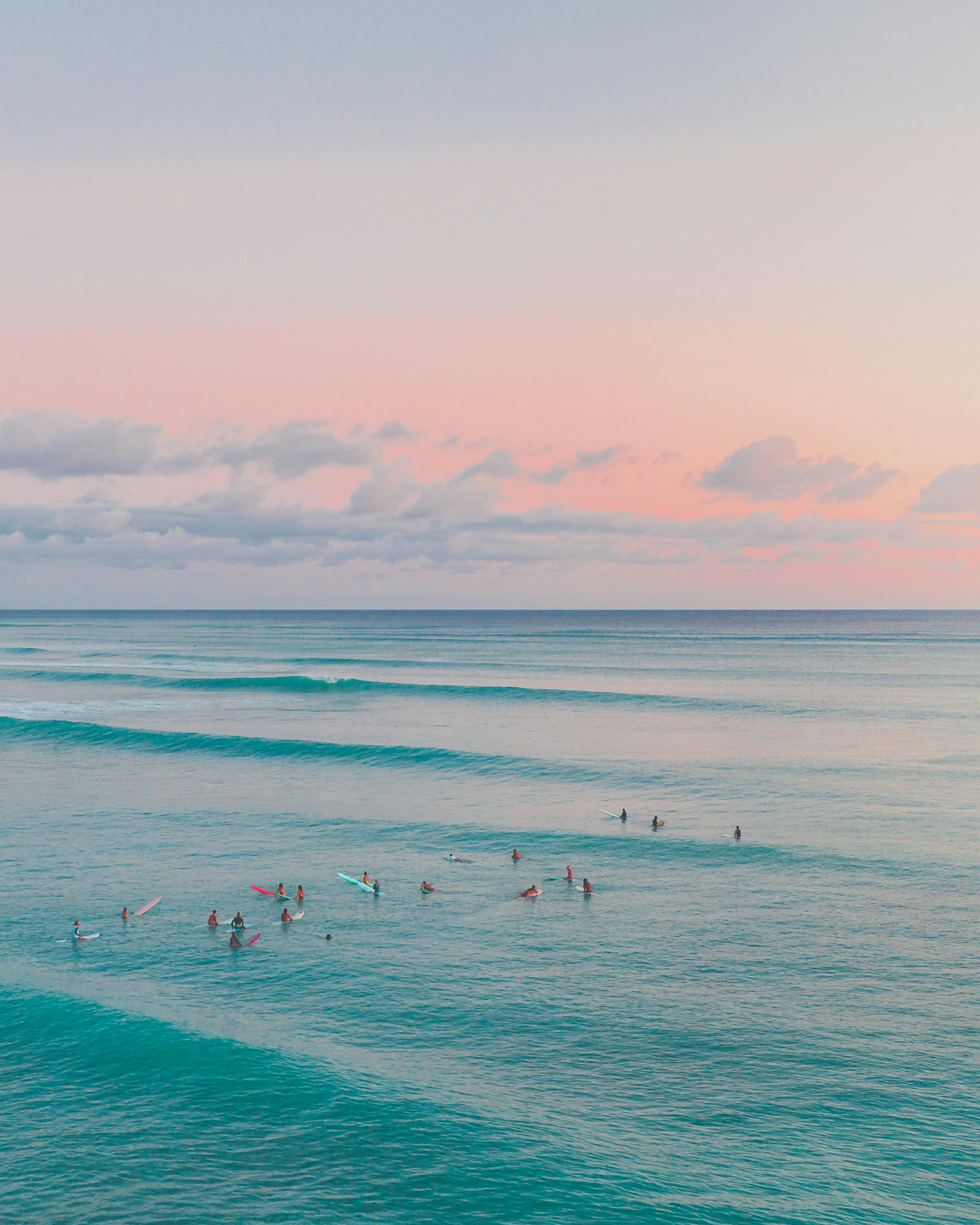 people on beach