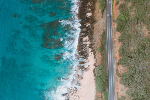 Aerial View of Beach