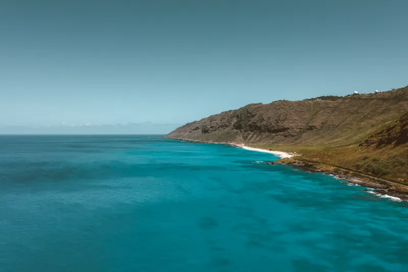 Oahu coastline, where families head on Pearl Harbor orders