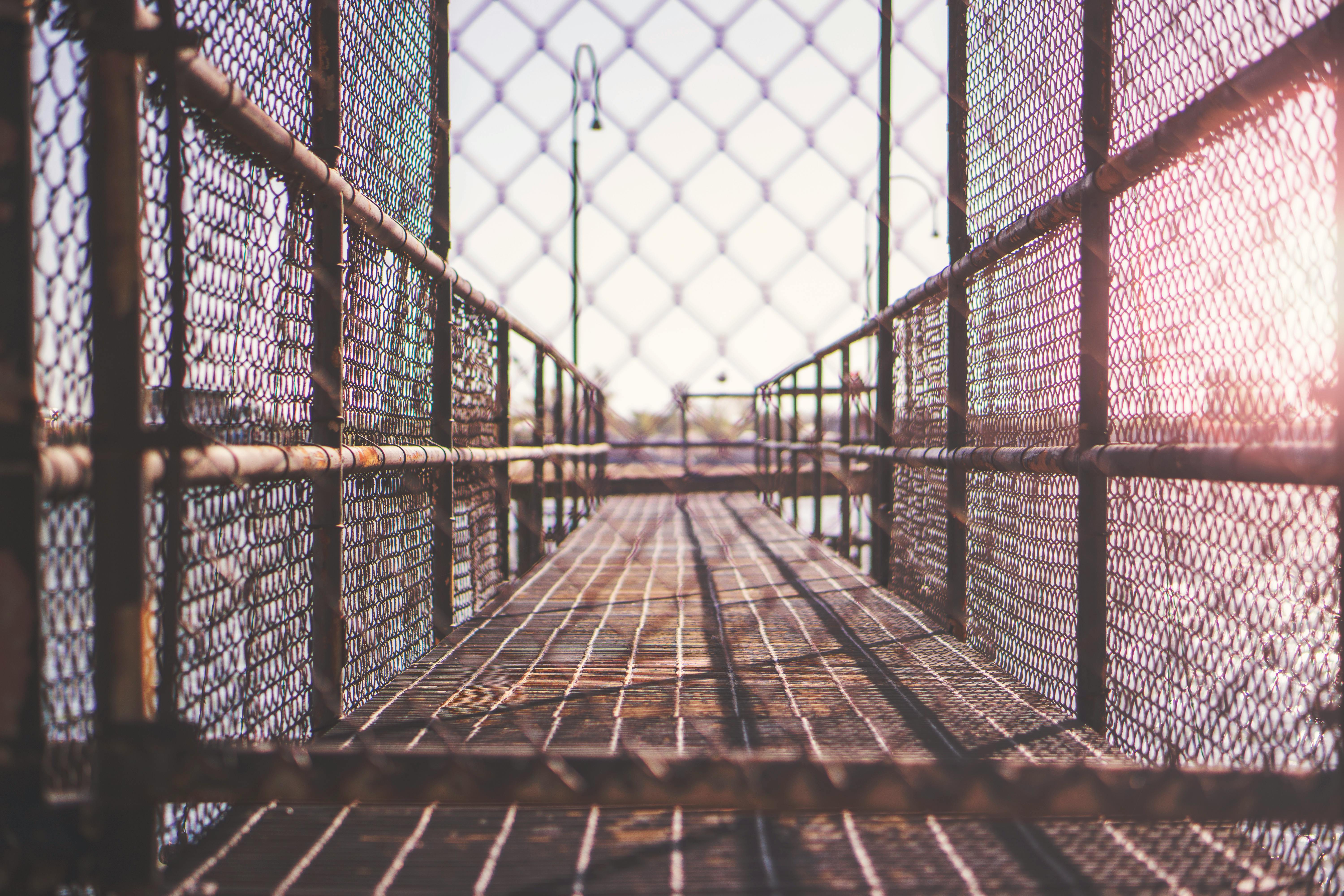 way fence walkway