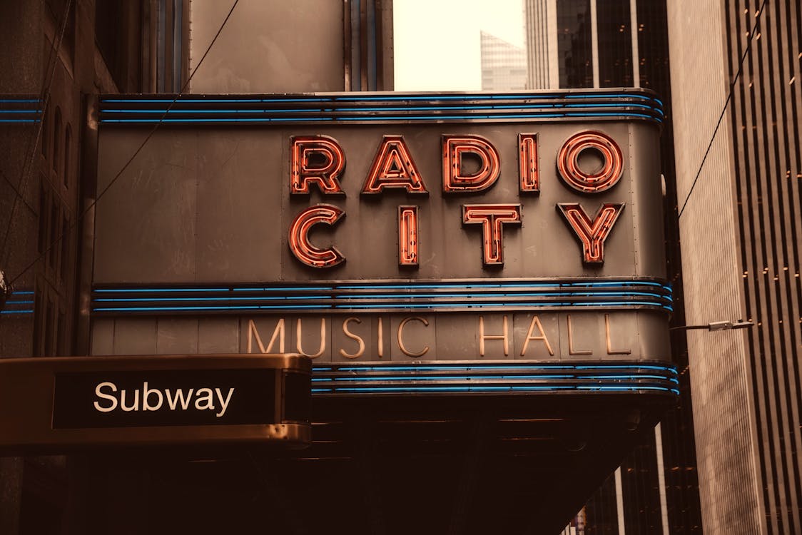 Gebäude Der Radio City Music Hall