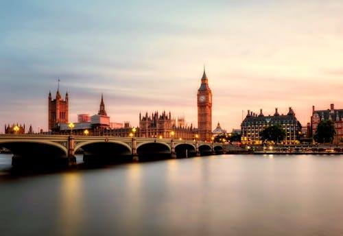 Gratis lagerfoto af Big ben, borg, bro