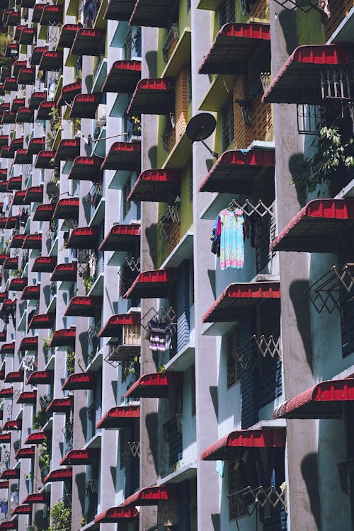 Close-up of an Apartment Building