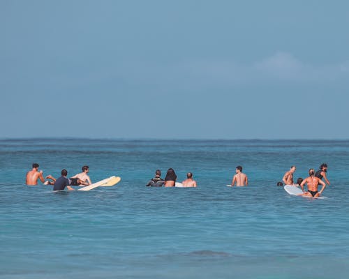 คลังภาพถ่ายฟรี ของ กลุ่ม, ขอบฟ้า, ชายหาด