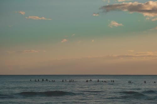 Body of Water during Sunset