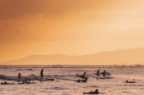 Darmowe zdjęcie z galerii z hawaje, kolor zachodu słońca, kolory zachodu słońca