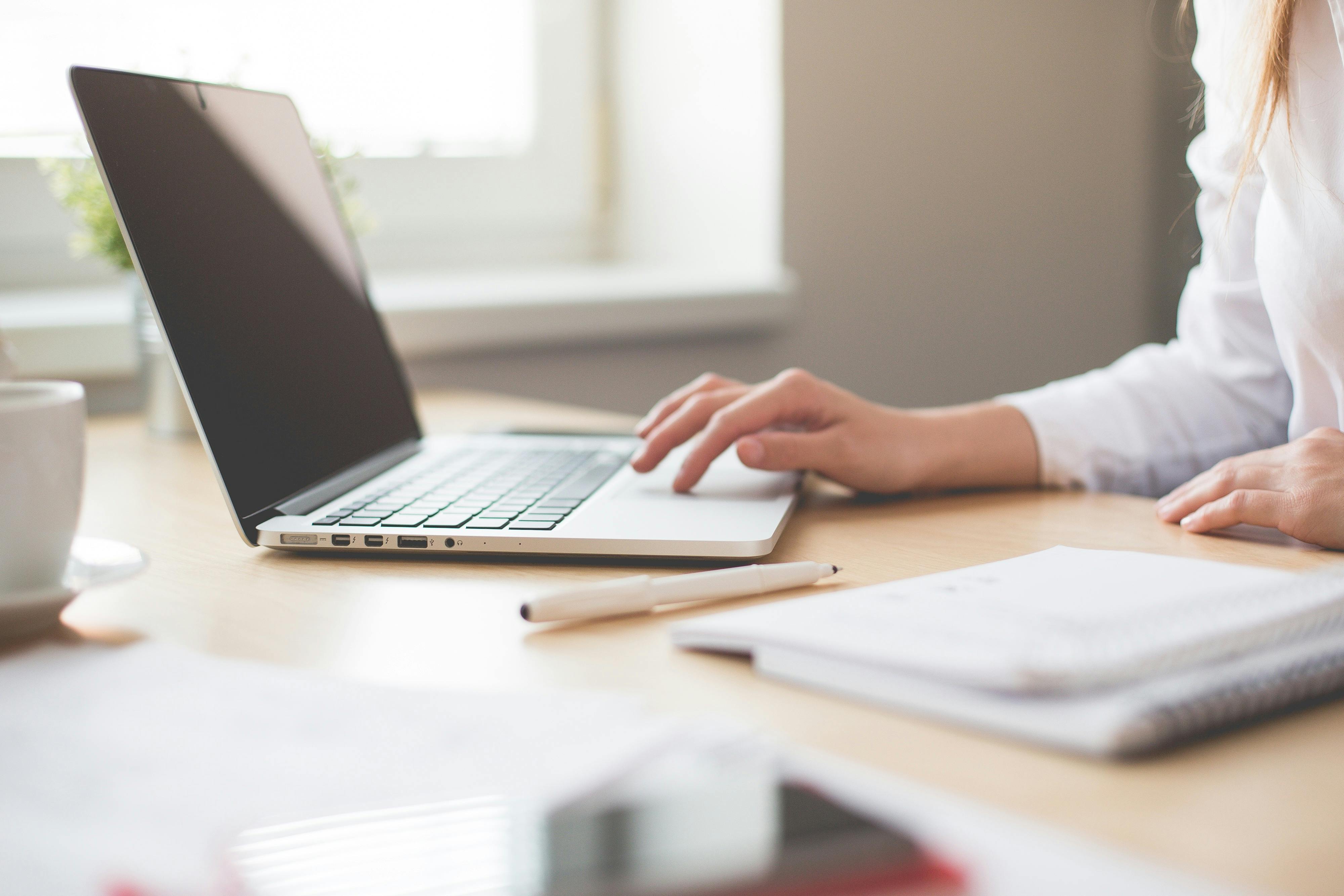 Person Using Laptop · Free Stock Photo