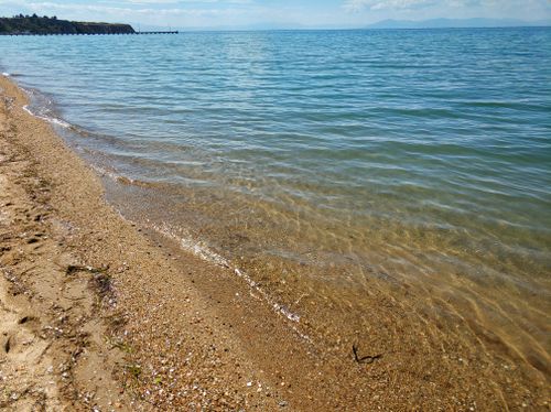 Free stock photo of beach, blue sky, clear waters Stock Photo
