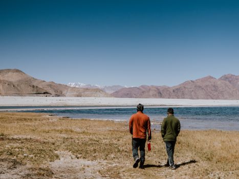 Pangong Lake overnight — Ladakh