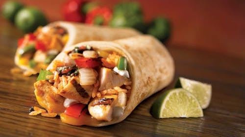 Free Close-up Photo of a Burrito  Stock Photo