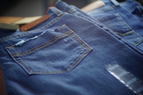 藍色牛仔褲 的 免费素材图片