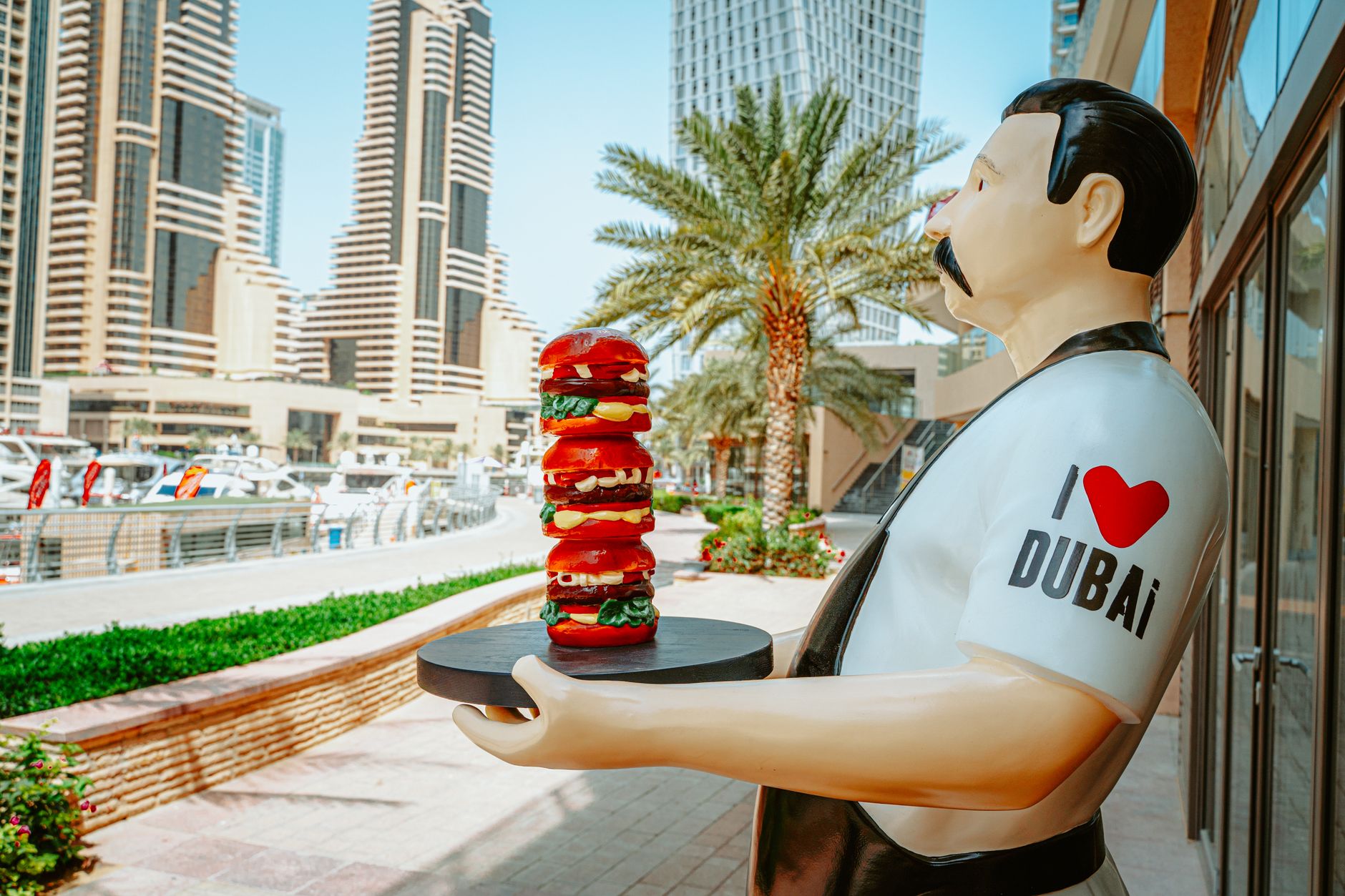 Camel Burger Dubai food