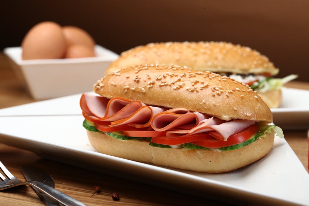Caprese Ham Sandwich