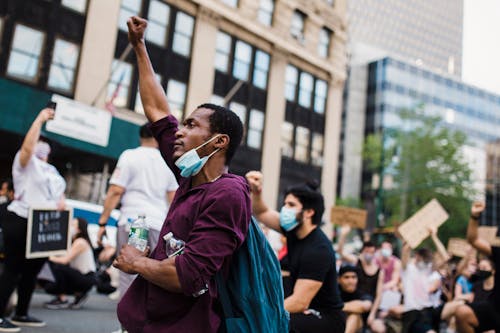 adalet, afrikalı amerikalı adam, aktivizm içeren Ücretsiz stok fotoğraf