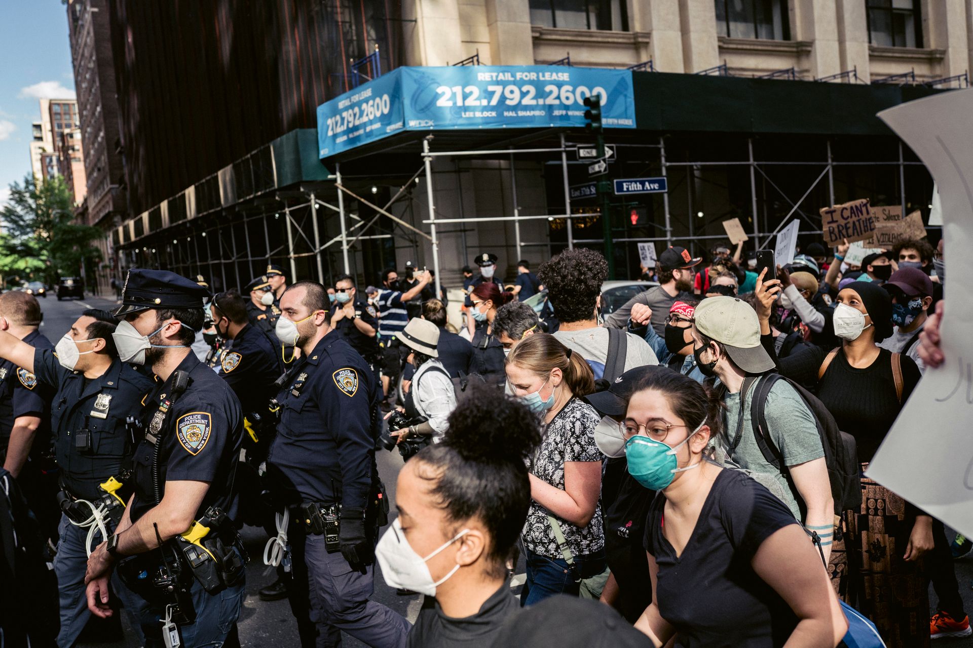 Crowd of Protesters