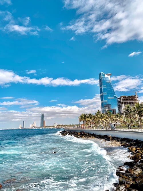 Free Scenic Shot of the Jeddah Waterfront Stock Photo