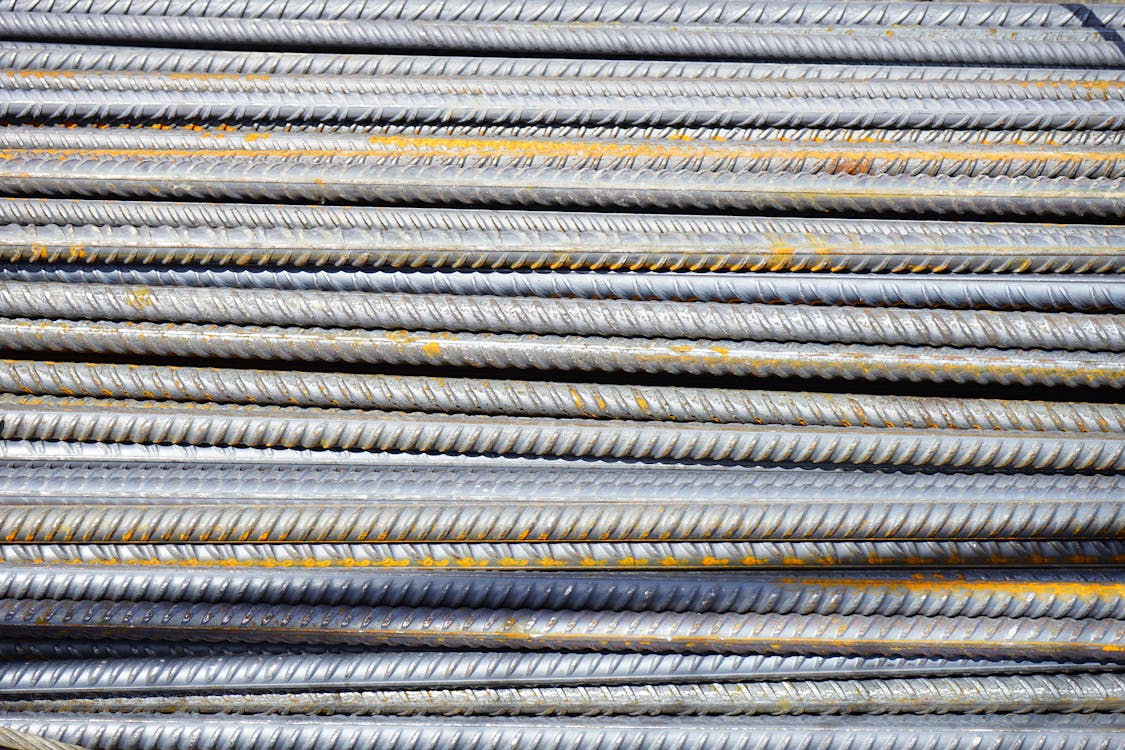 Free Gray Iron Steel Rods Stock Photo
