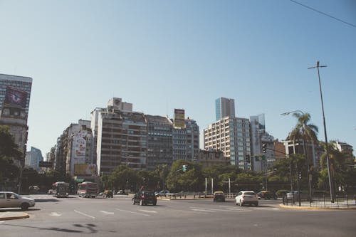 城市, 布宜诺斯艾利斯, 汽車 的 免费素材图片
