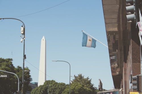 Kostenloses Stock Foto zu argentinien, buenos aires, flagge