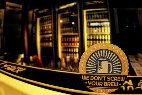 Free stock photo of bar cafe, brew, coaster Stock Photo