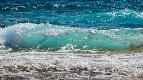 Gratis lagerfoto af bevægelse, blå, bølger Lagerfoto