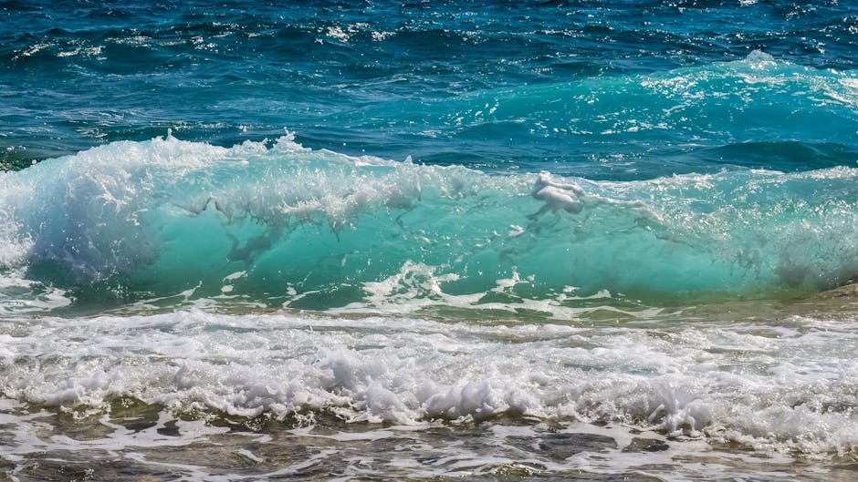 beach, blue, horizon