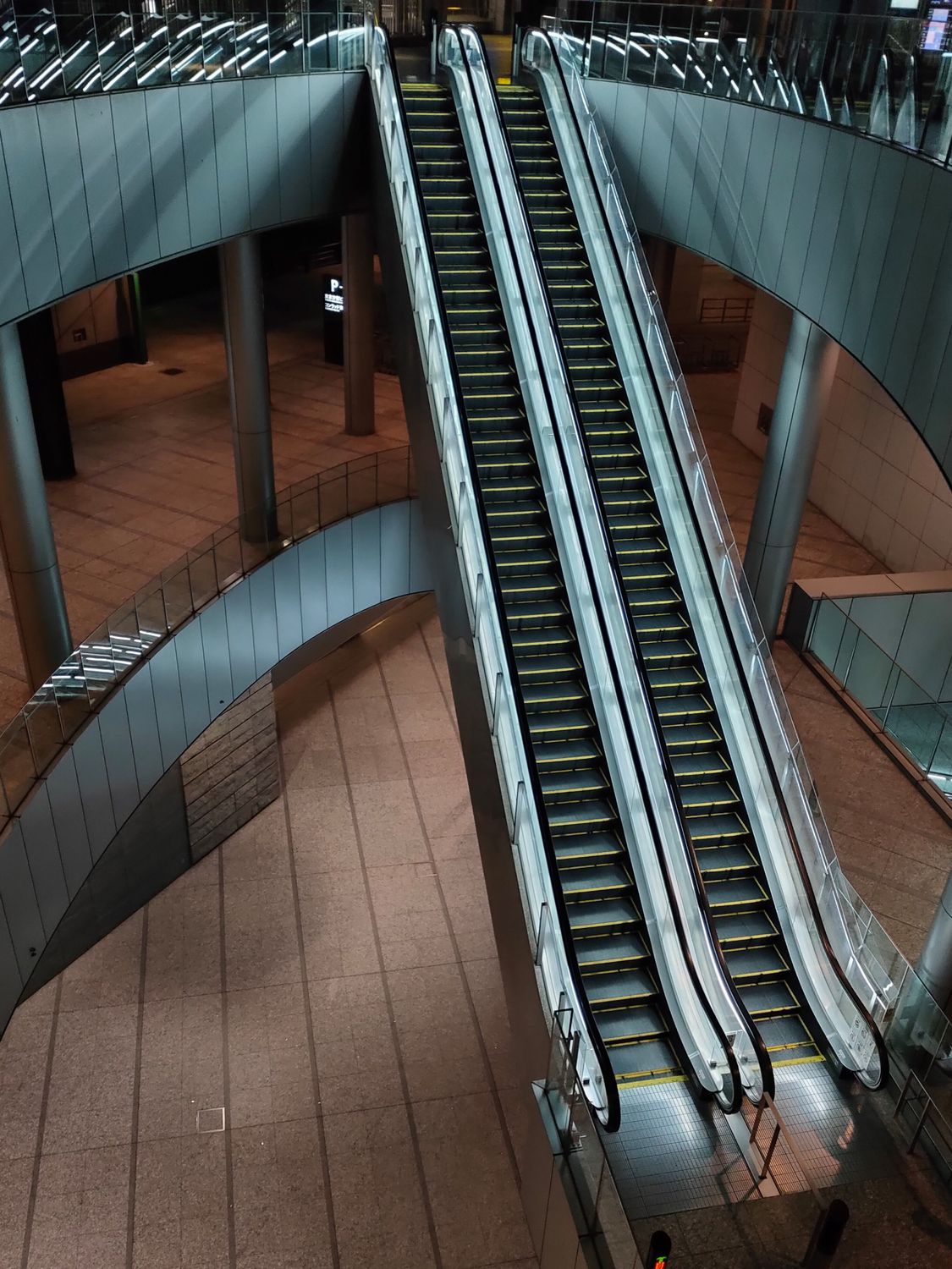Long Escalators Inside the Building · Free Stock Photo