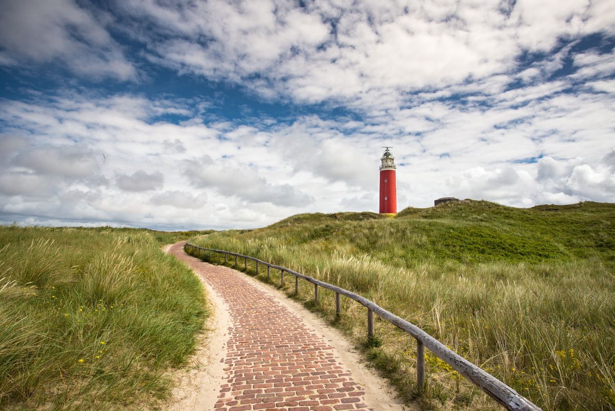 Waddeneilanden duinen en zee