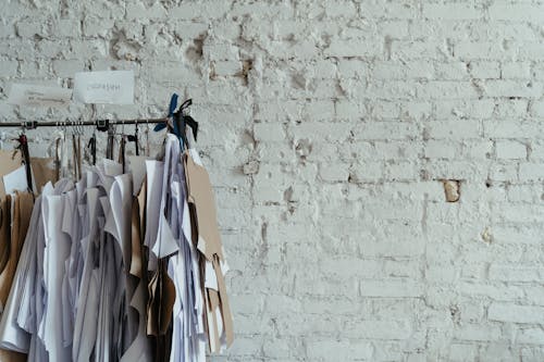 White and Blue Long Sleeve Shirts