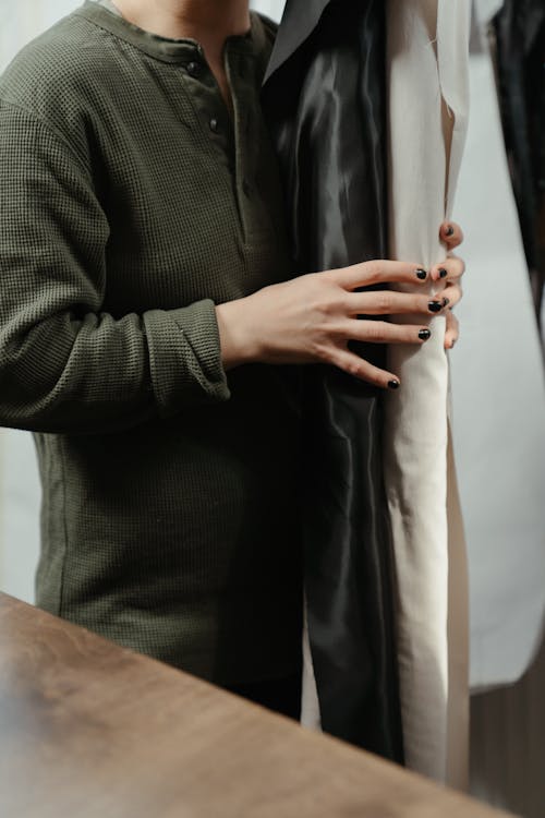 Man in Black and Gray Plaid Suit Jacket