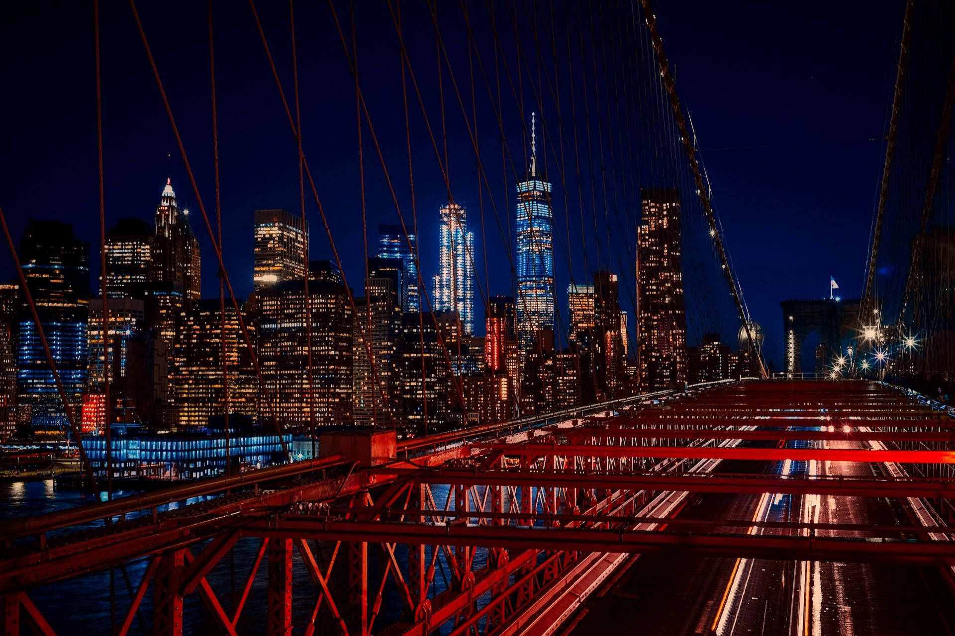 Brooklyn Bridge and Manhattan skyline — digital marketing and AI consulting agency in New York