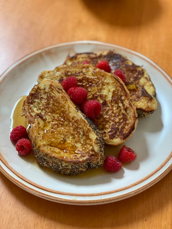 Free A Plate of French Toast Stock Photo