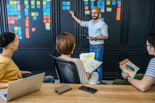 People Working Together in the Office