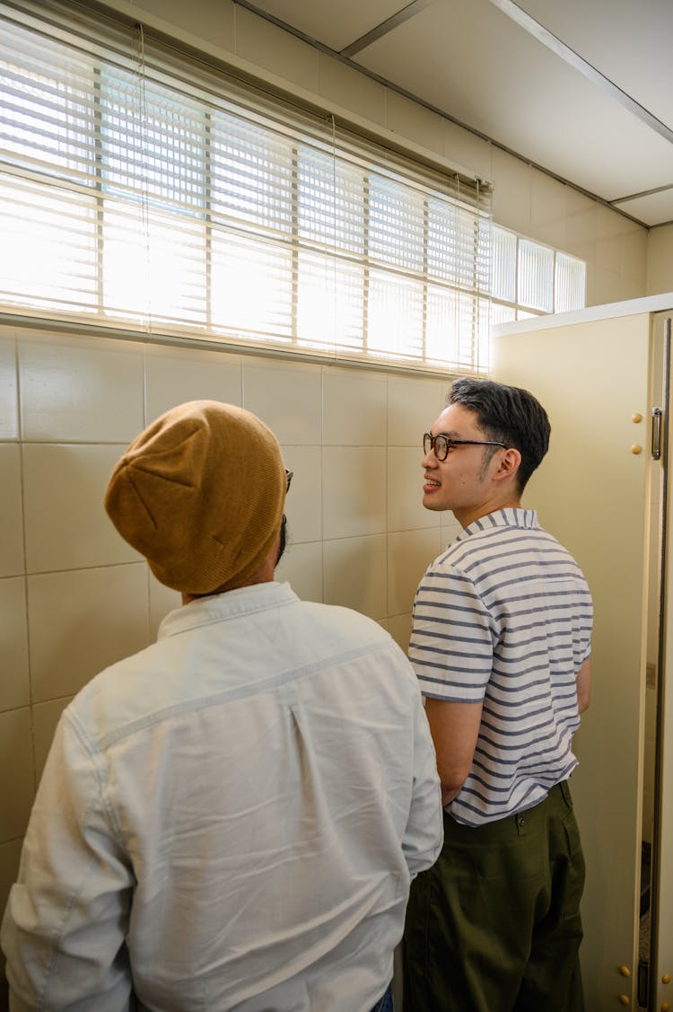 Men In Toilet