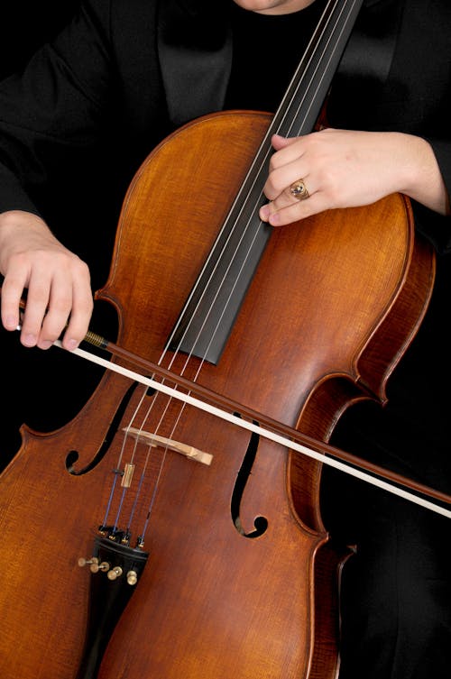 Gratis Orang Yang Memainkan Cello Foto Stok